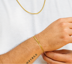 Pulsera Cubana 3mm