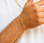 Pulsera Entrelazada Hombre 4mm