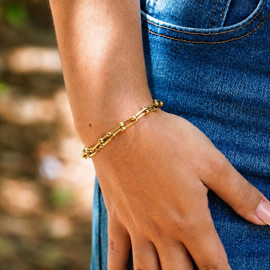 Pulsera Ancla Mujer 5mm