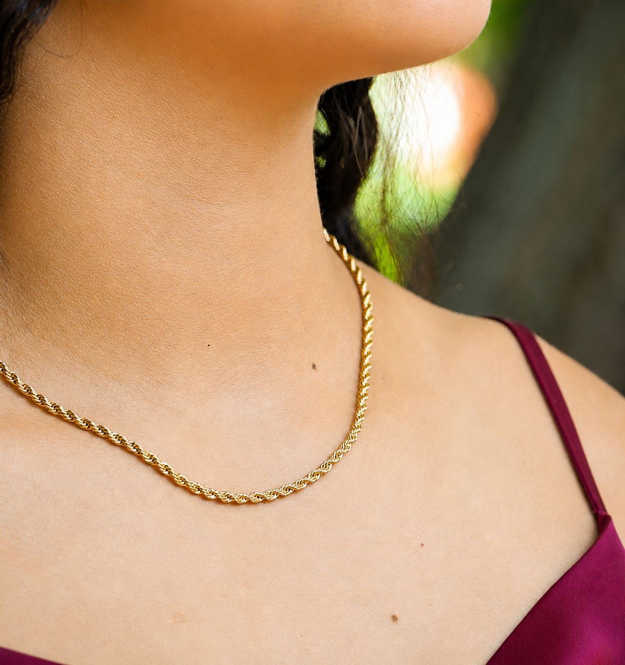Cadena Lazo Mujer 3mm