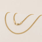 Cadena Cubana Hombre 3mm