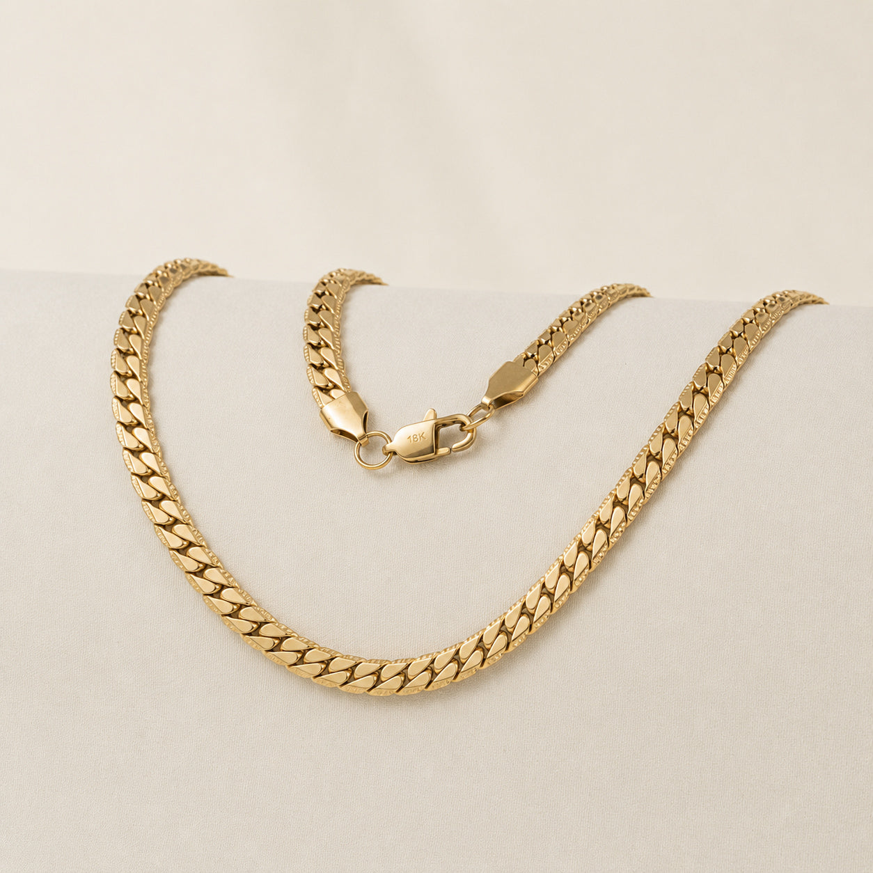Cadena Grabada Hombre 6mm